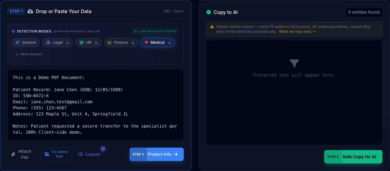 PrivacyScrubber Offline PDF OCR