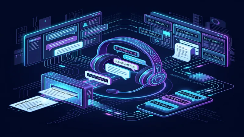 Customer support headset with chat tickets anonymized with tokens for AI routing — Customer Support AI Privacy Guide: Protect Ticket & Chat Data